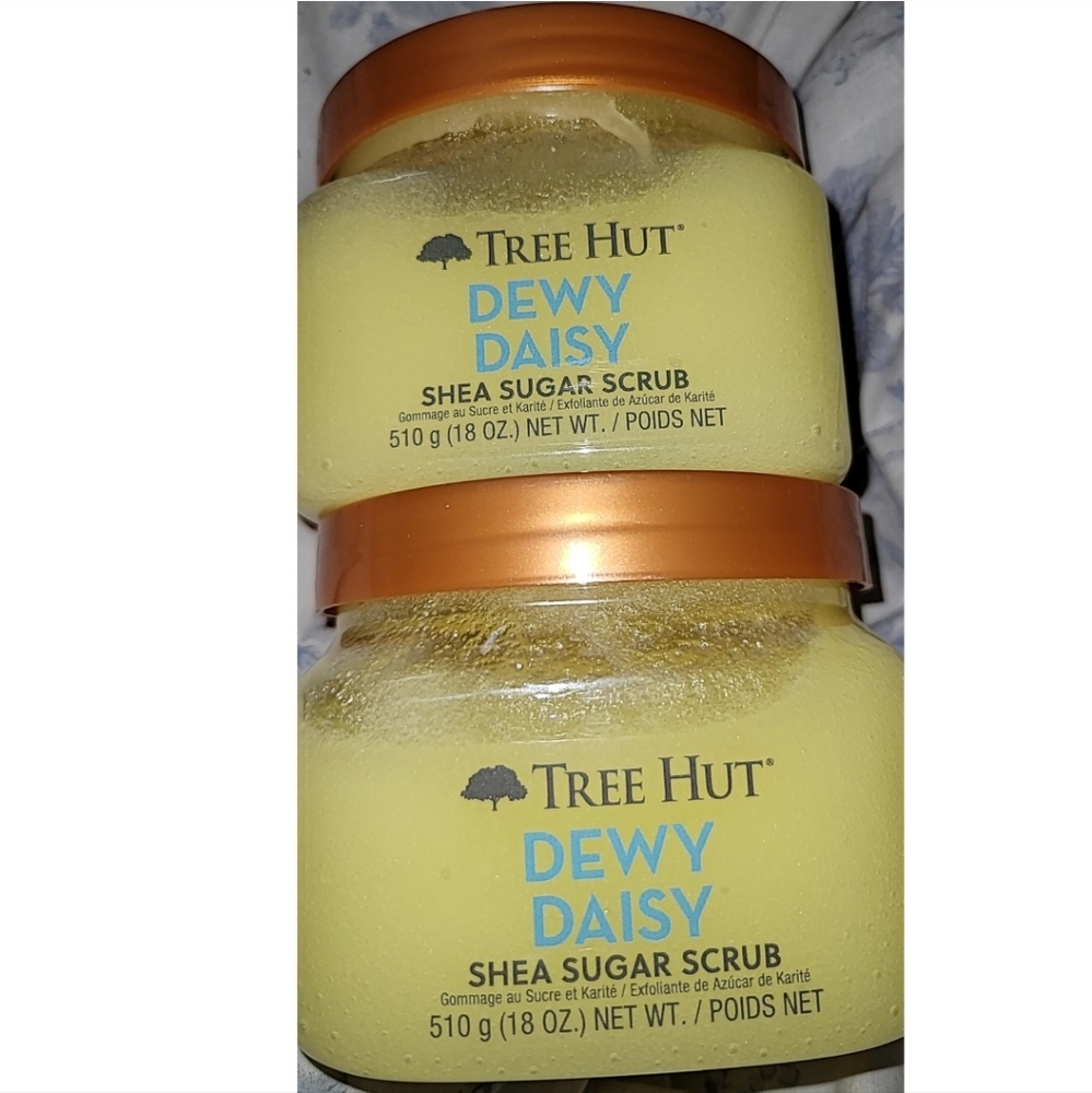 Tree Hut DEWY DAISY Shea Sugar Body Scrubs - New Release !!! Limited Edition !!